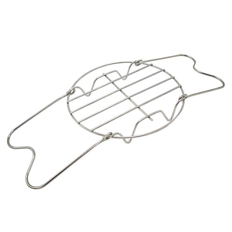 Alamic Instant Pot Duo Mini/Lux Mini/Ultra Steamer Rack Trivet with Handles for 3/5 Qt Pressure Cookers - Image 4